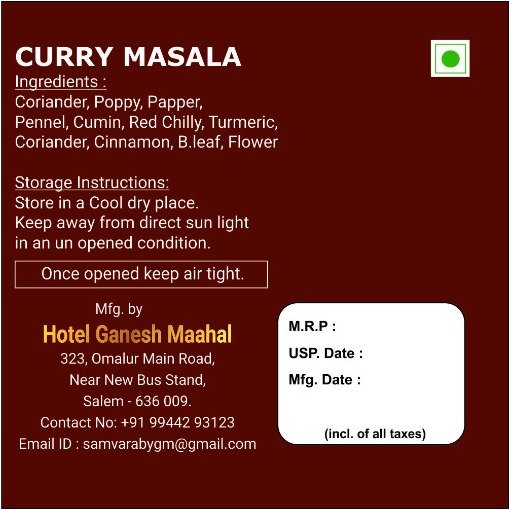 Curry Masala